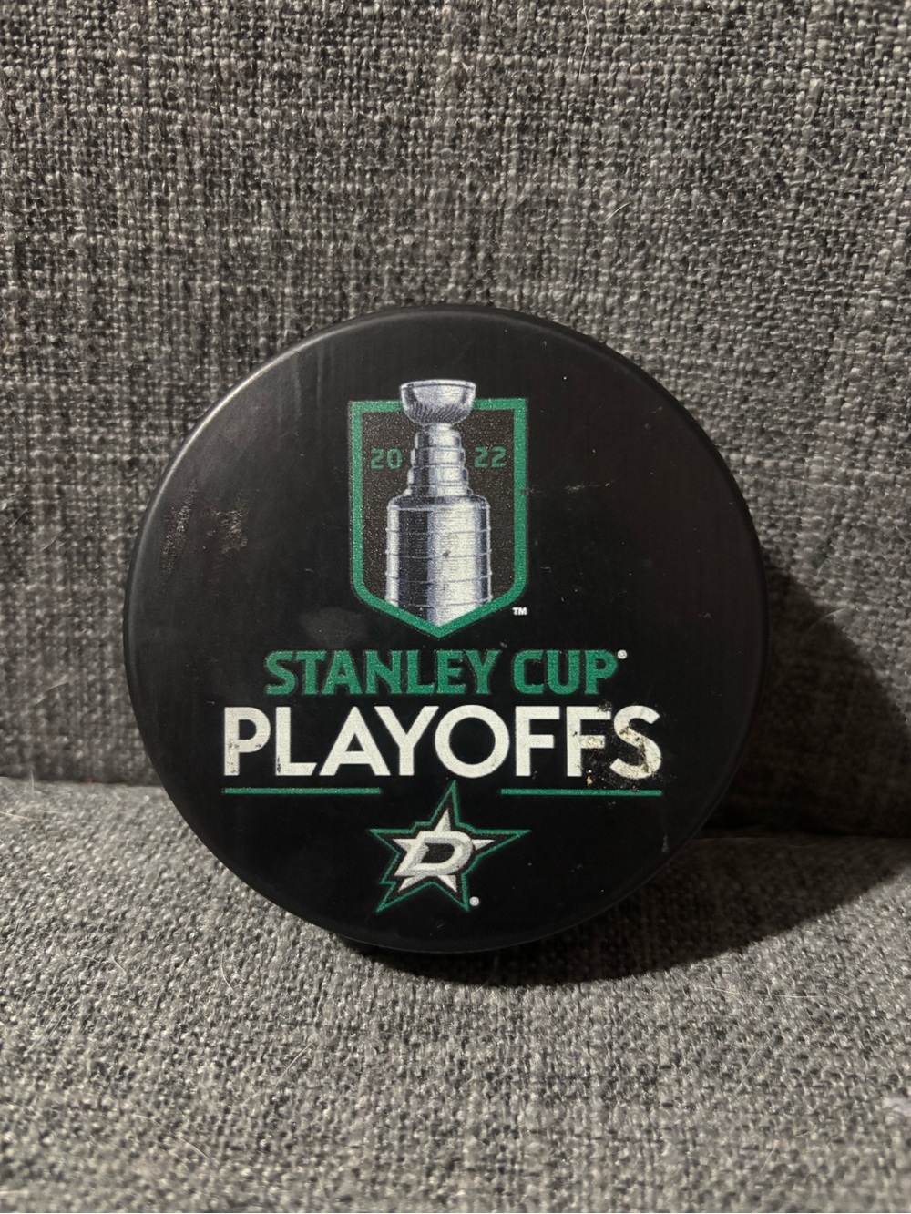 Dallas Stars 2022 NHL Stanley Cup Playoffs Hockey Puck